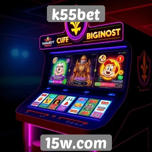 Exploração da variedade de jogos disponíveis no k55bet