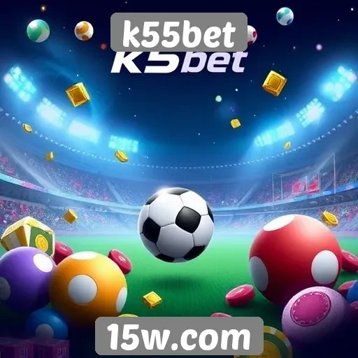 Variedade de jogos disponíveis no k55bet